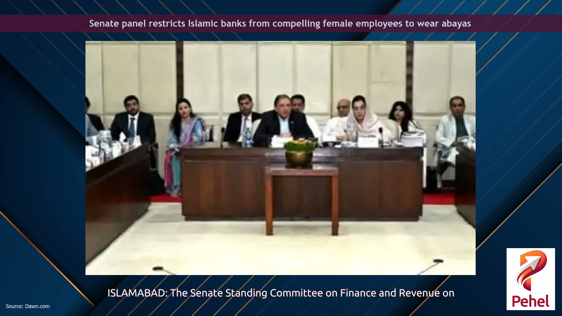 Senate panel restricts Islamic banks from compelling female employees to wear abayas