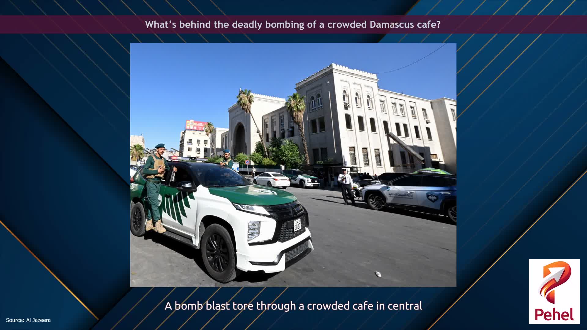 What’s behind the deadly bombing of a crowded Damascus cafe?
