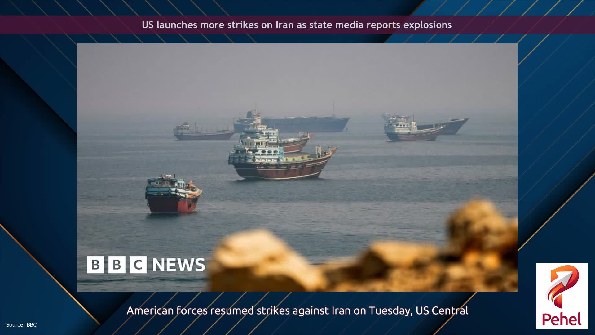 US launches more strikes on Iran as state media reports explosions