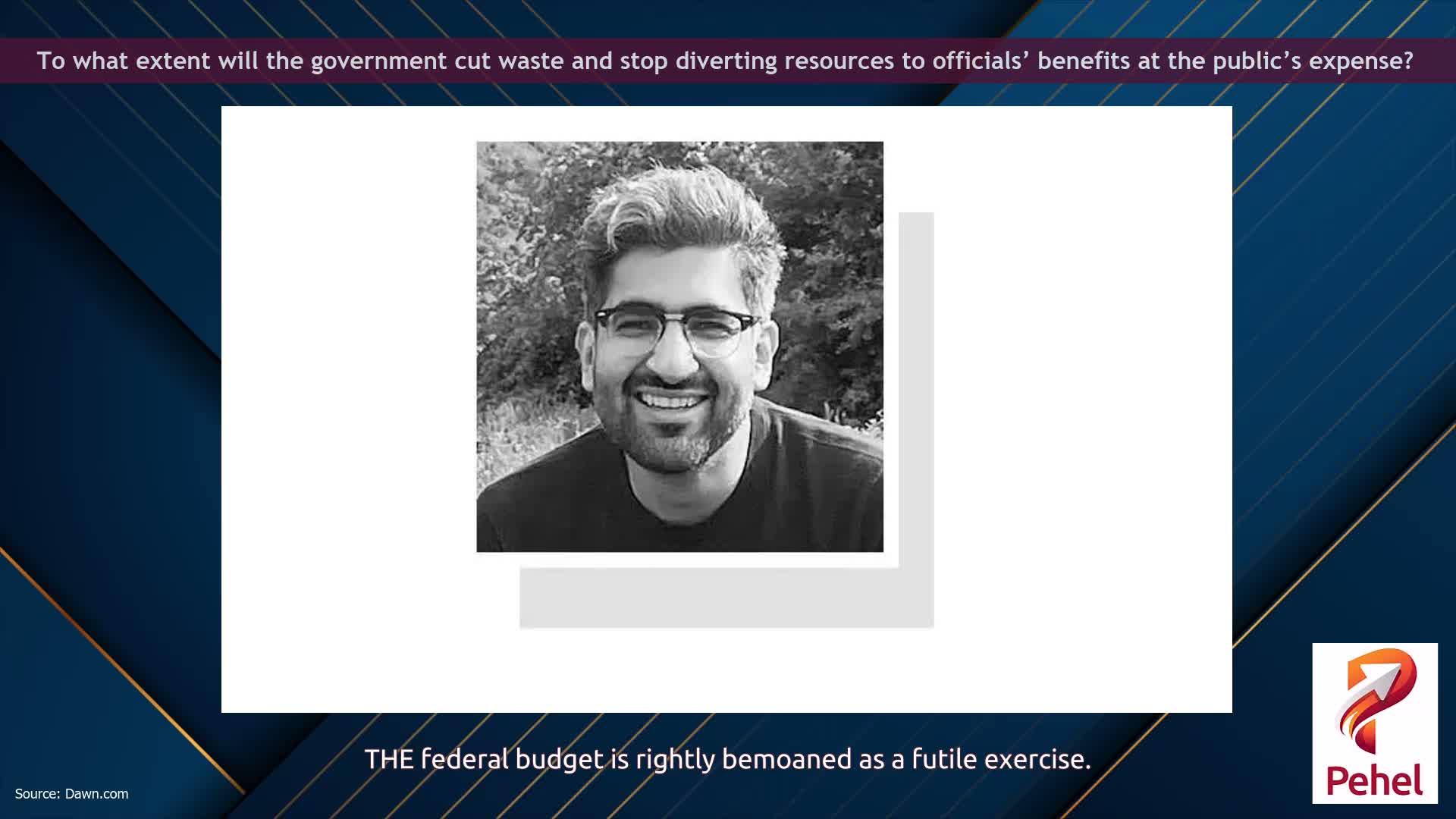 To what extent will the government cut waste and stop diverting resources to officials’ benefits at the public’s expense?
