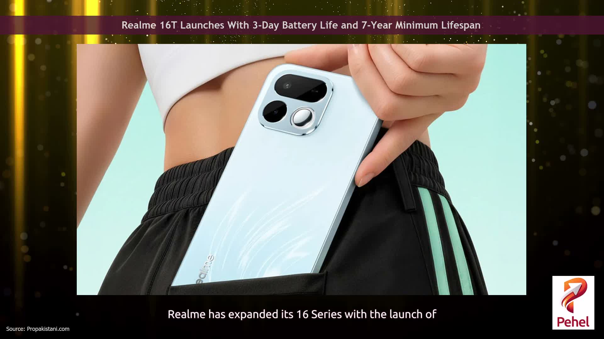 Realme 16T Launches With 3-Day Battery Life and 7-Year Minimum Lifespan