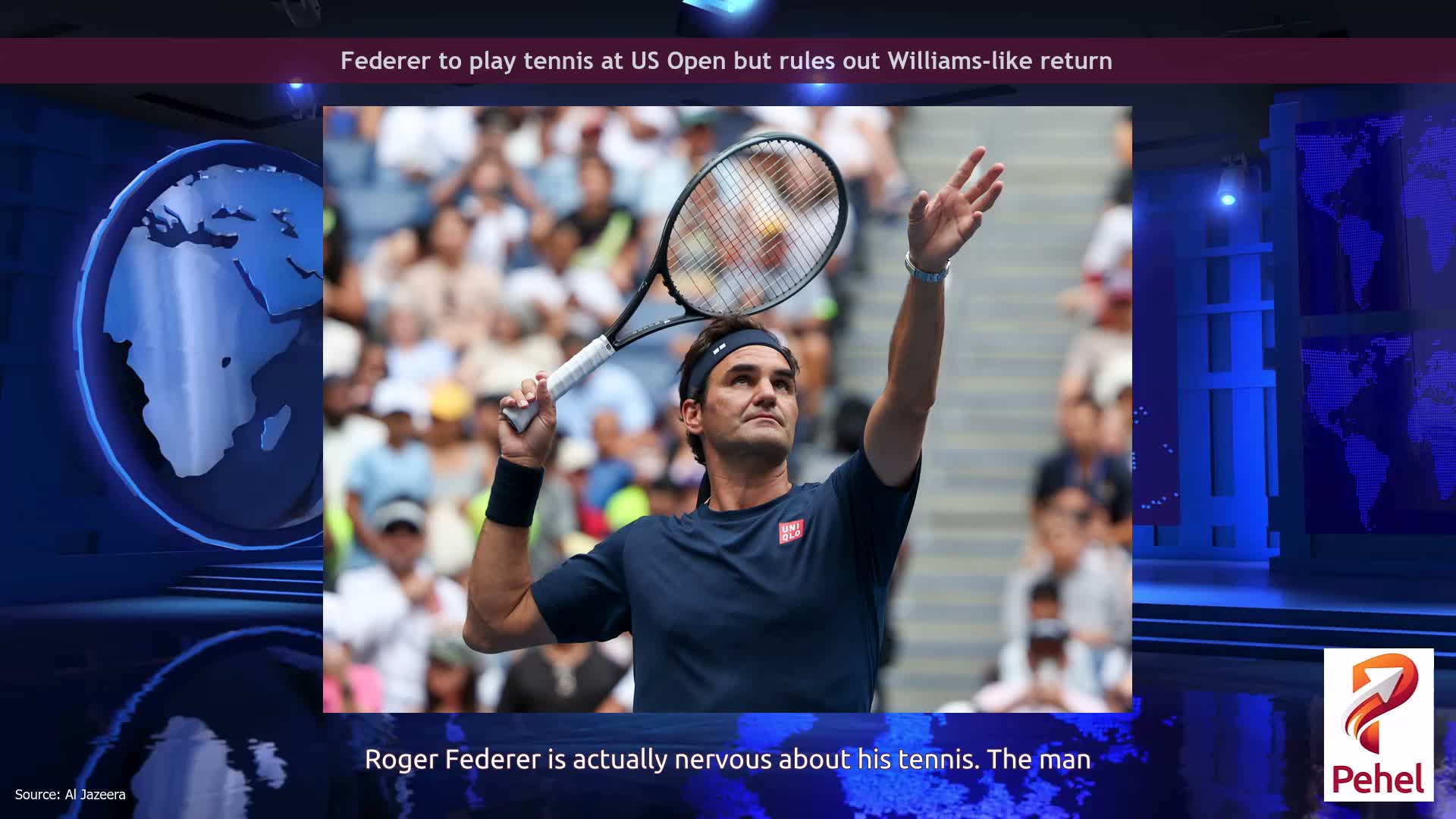 Federer to play tennis at US Open but rules out Williams-like return