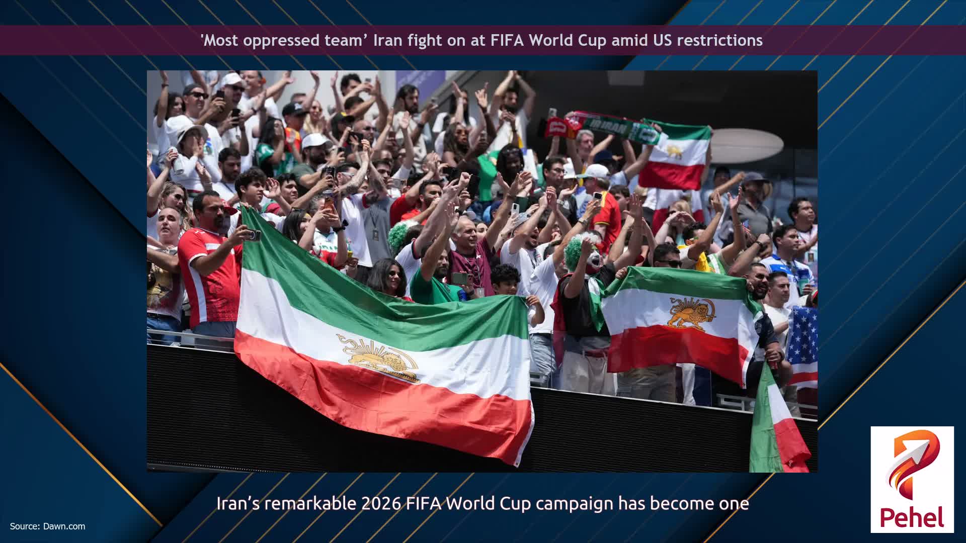 'Most oppressed team’ Iran fight on at FIFA World Cup amid US restrictions