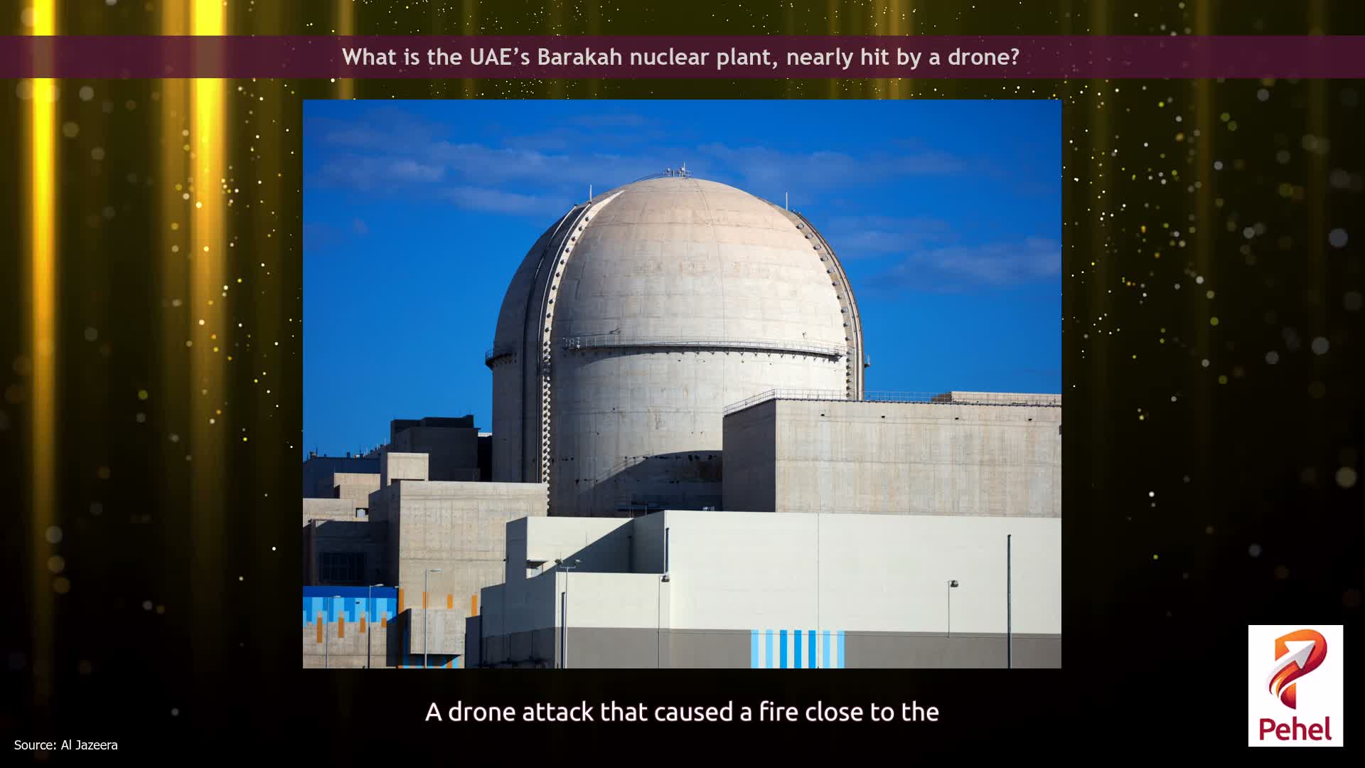 What is the UAE’s Barakah nuclear plant, nearly hit by a drone?