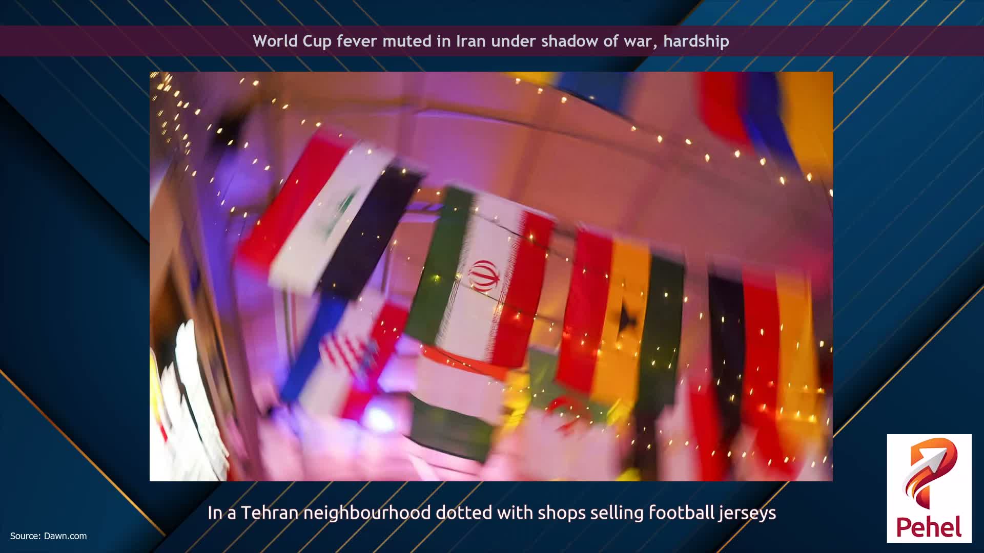 World Cup fever muted in Iran under shadow of war, hardship