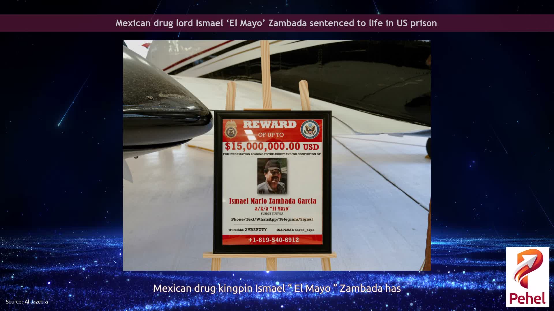 Mexican drug lord Ismael ‘El Mayo’ Zambada sentenced to life in US prison