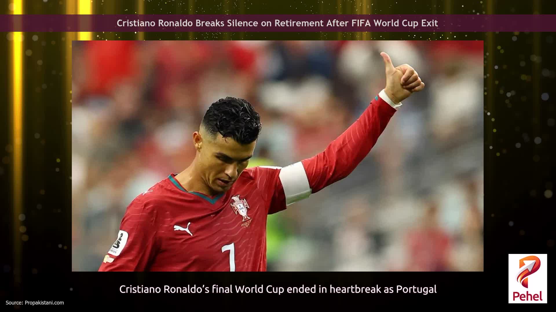 Cristiano Ronaldo Breaks Silence on Retirement After FIFA World Cup Exit