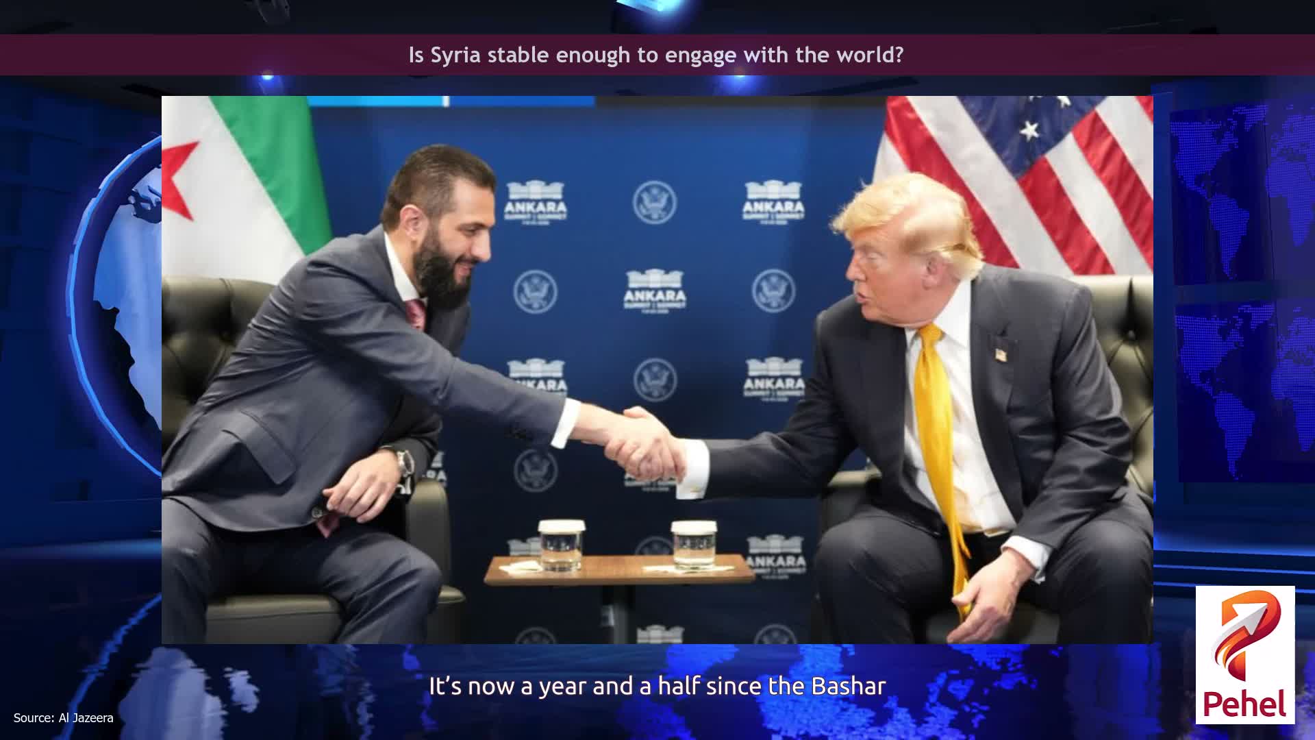 Is Syria stable enough to engage with the world?