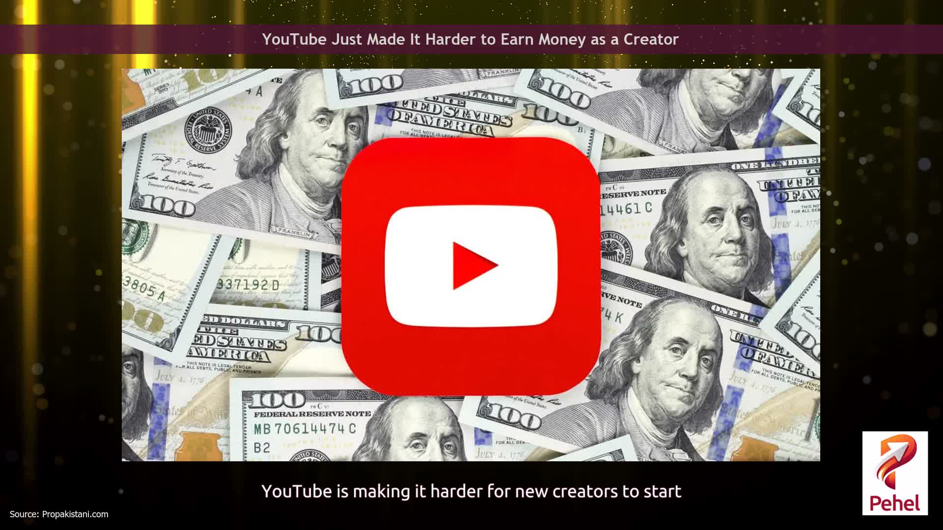 YouTube Just Made It Harder to Earn Money as a Creator