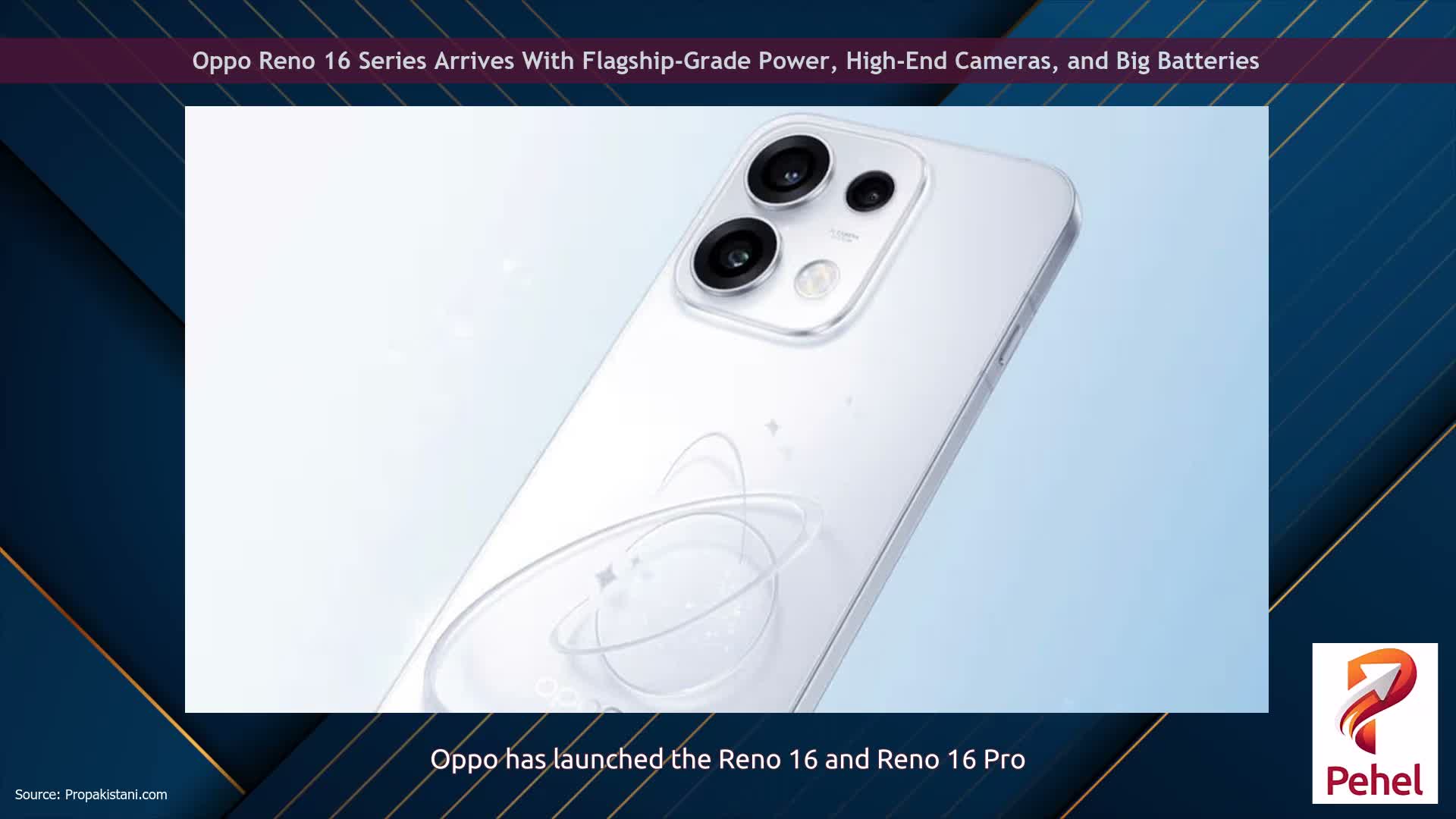 Oppo Reno 16 Series Arrives With Flagship-Grade Power, High-End Cameras, and Big Batteries