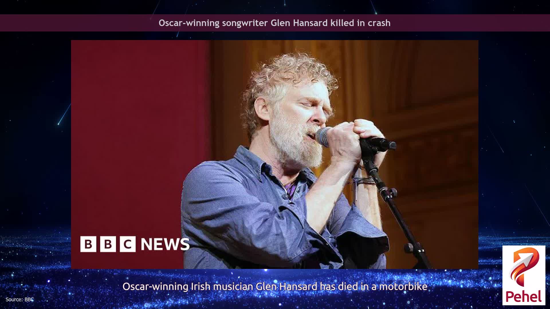 Oscar-winning songwriter Glen Hansard killed in crash
