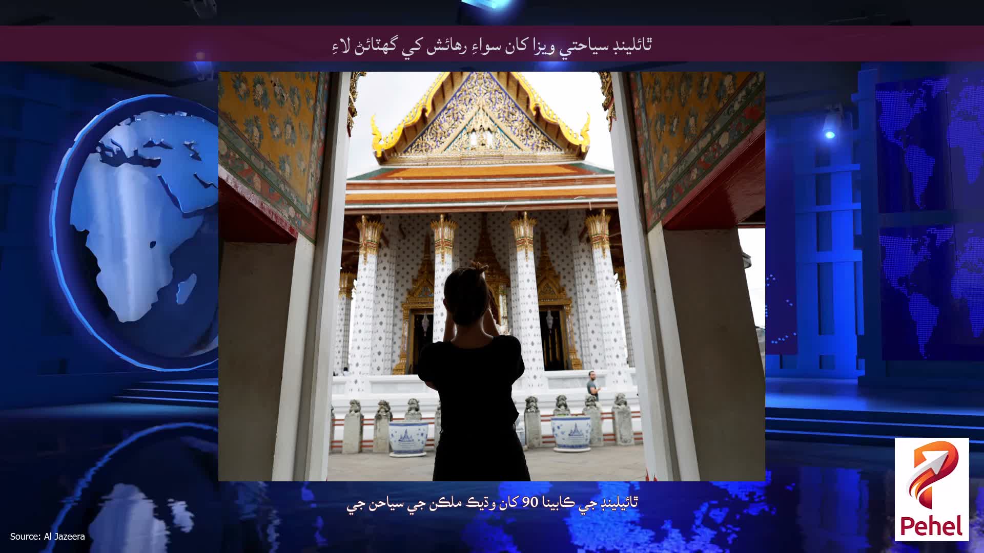 ٿائلينڊ سياحتي ويزا کان سواءِ رھائش کي گھٽائڻ لاءِ