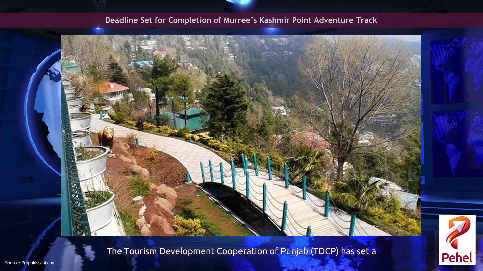 Deadline Set for Completion of Murree’s Kashmir Point Adventure Track