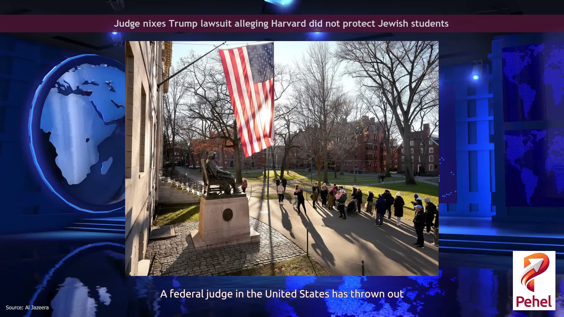 Judge nixes Trump lawsuit alleging Harvard did not protect Jewish students