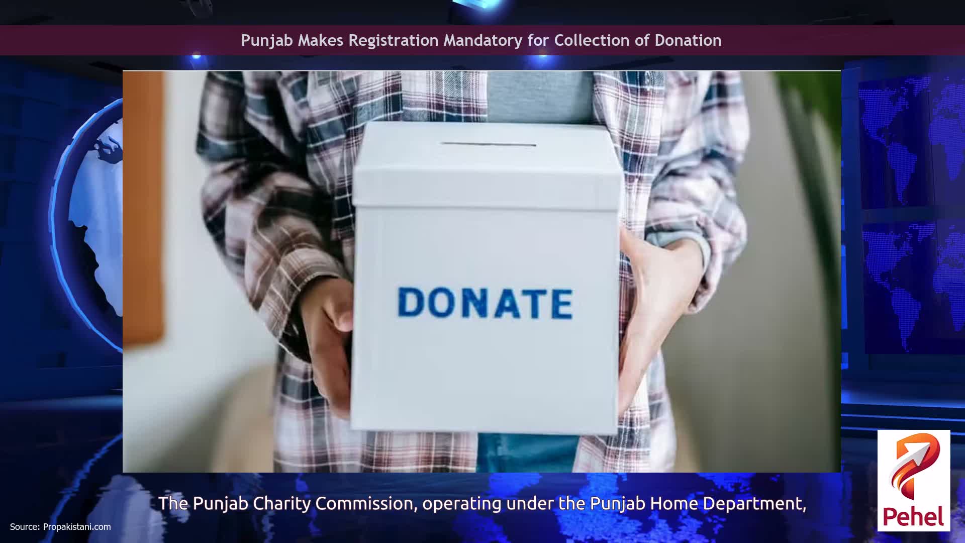 Punjab Makes Registration Mandatory for Collection of Donation