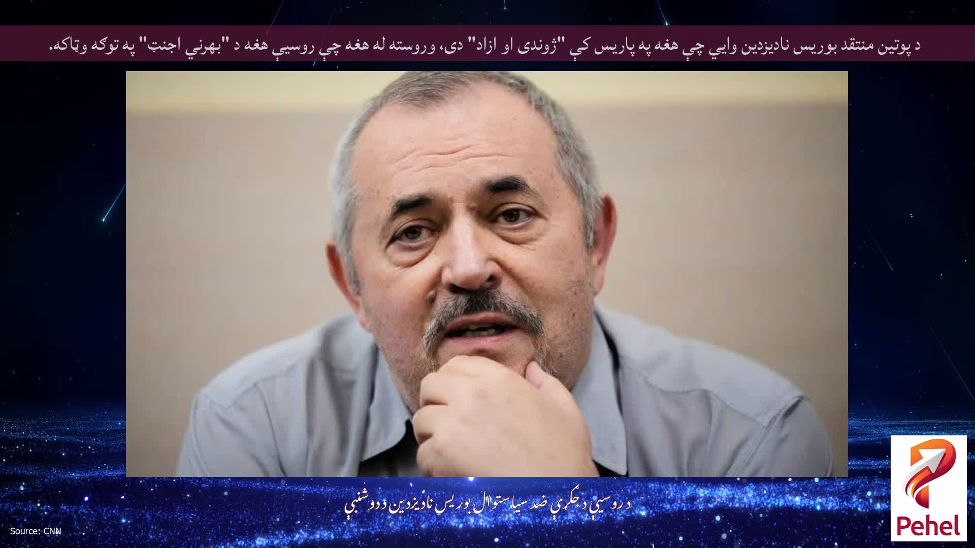 د پوتین منتقد بوریس نادیزدین وايي چې هغه په ​​پاریس کې "ژوندی او ازاد" دی، وروسته له هغه چې روسیې هغه د "بهرني اجنټ" په توګه وټاکه.
