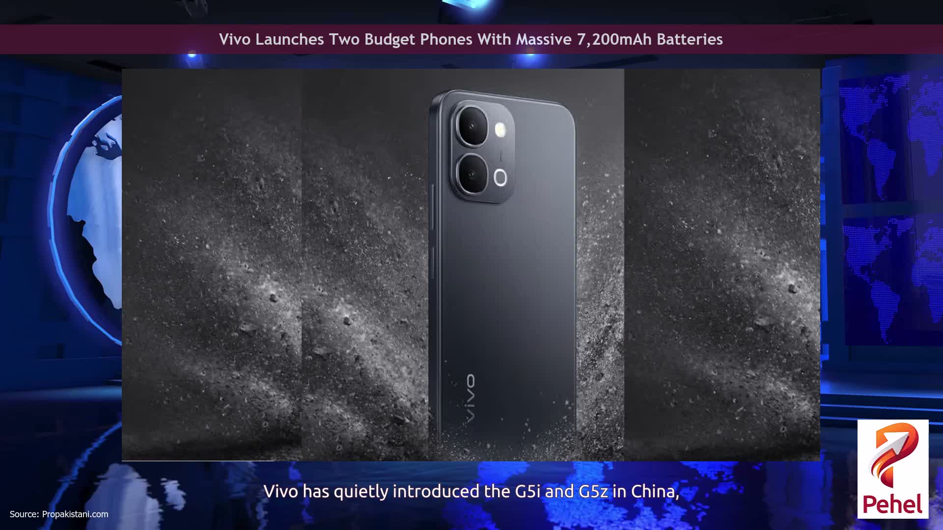 Vivo Launches Two Budget Phones With Massive 7,200mAh Batteries