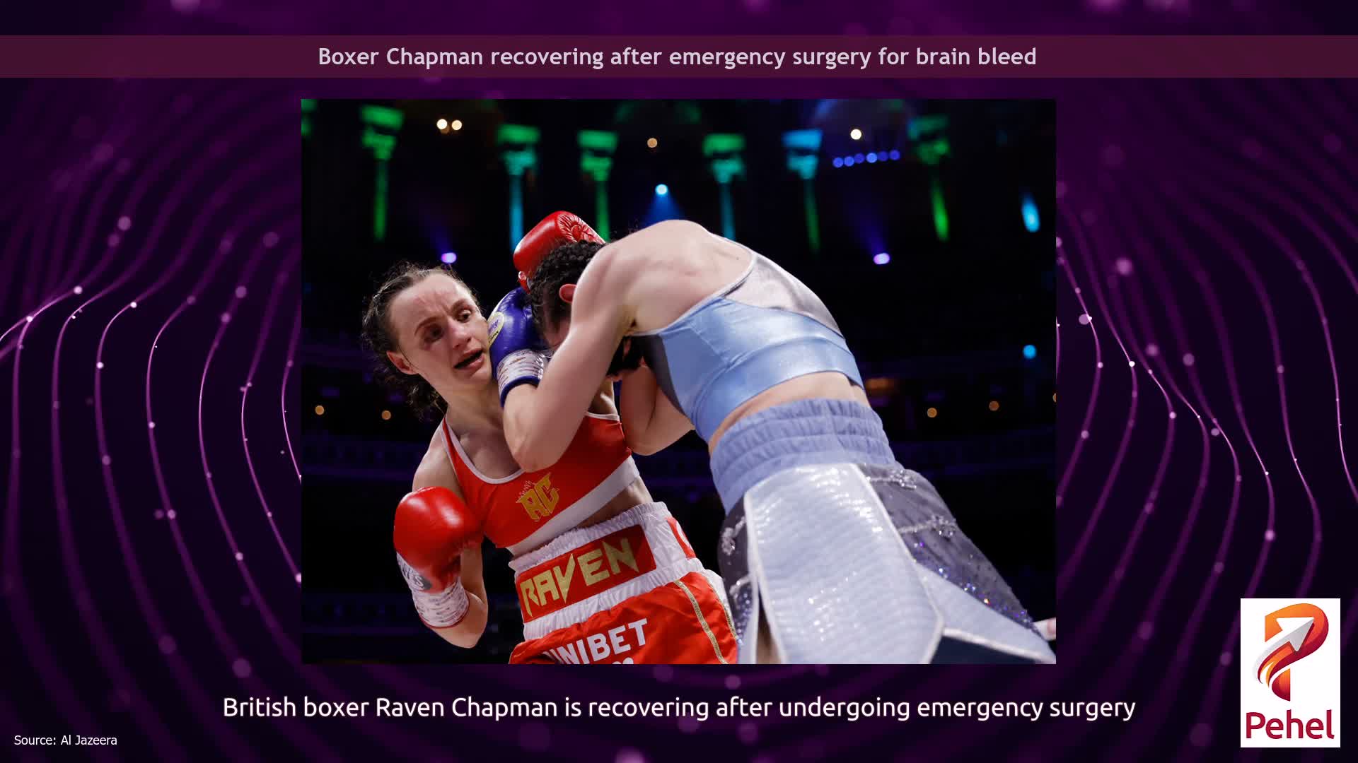 Boxer Chapman recovering after emergency surgery for brain bleed