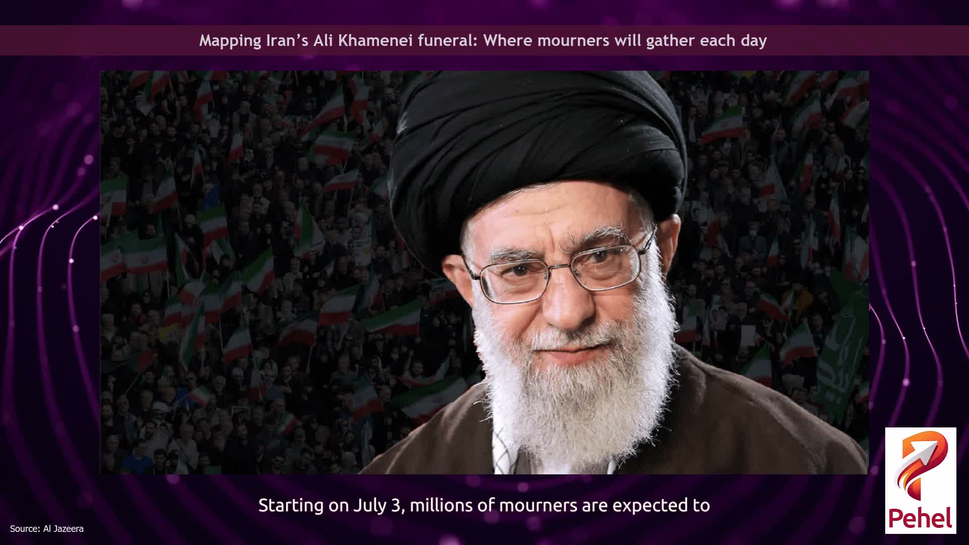 Mapping Iran’s Ali Khamenei funeral: Where mourners will gather each day