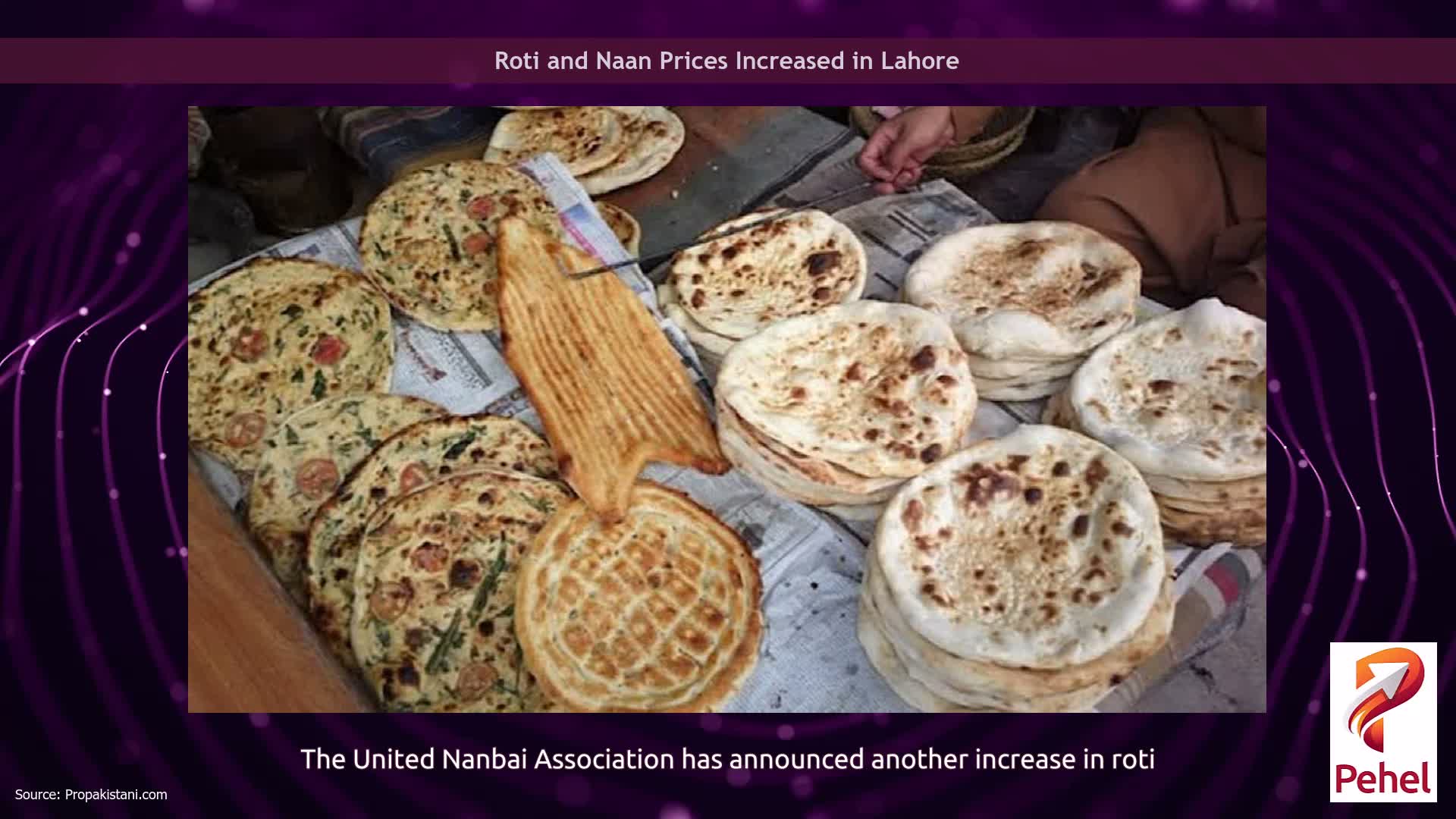 Roti and Naan Prices Increased in Lahore