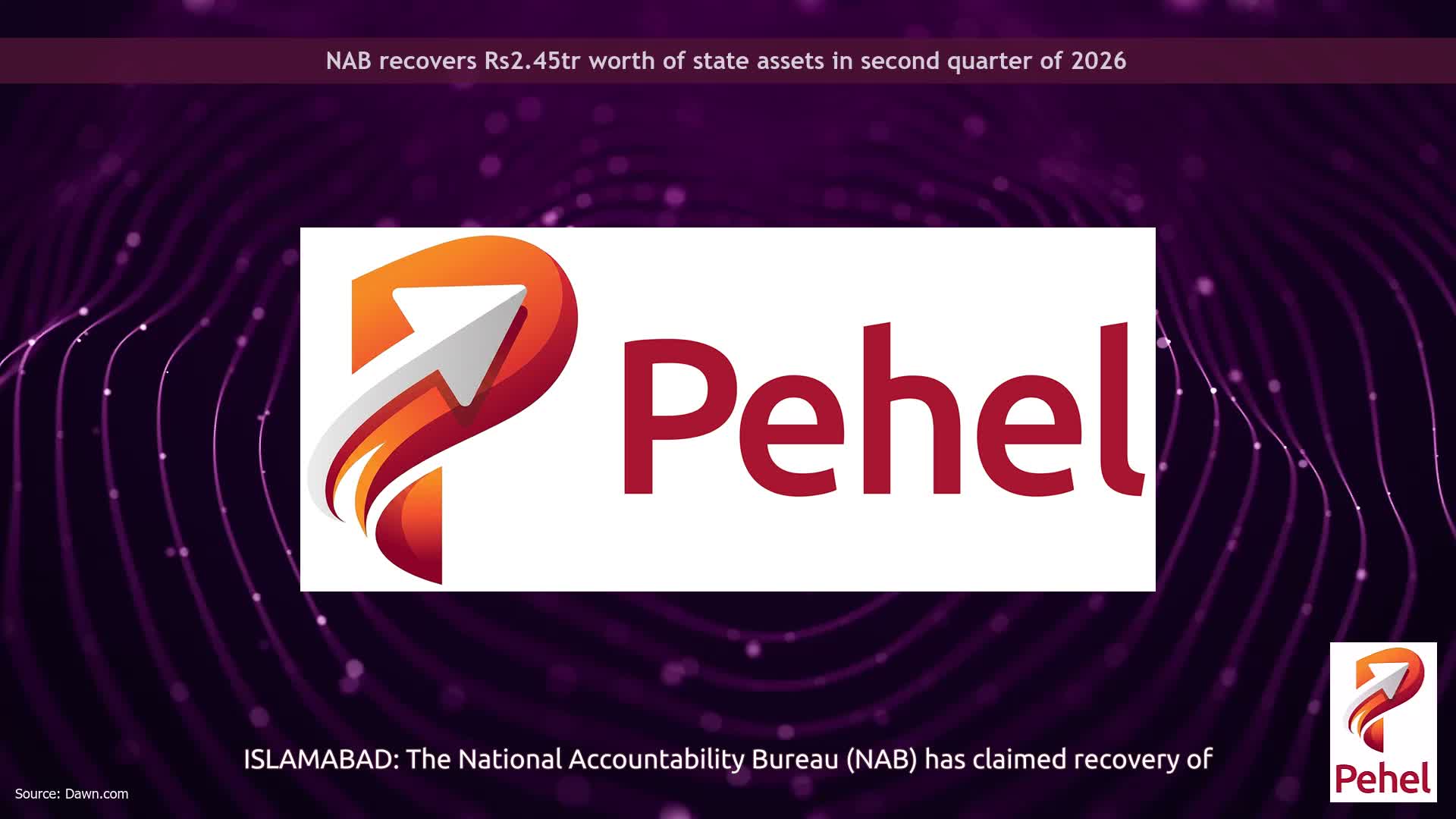 NAB recovers Rs2.45tr worth of state assets in second quarter of 2026