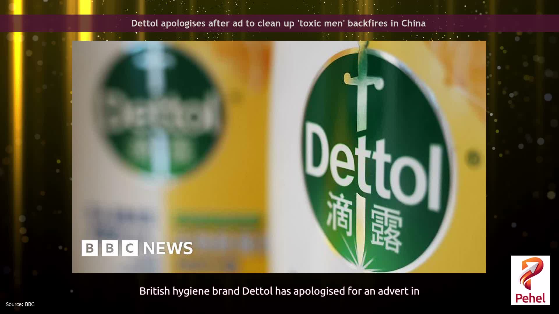 Dettol apologises after ad to clean up 'toxic men' backfires in China