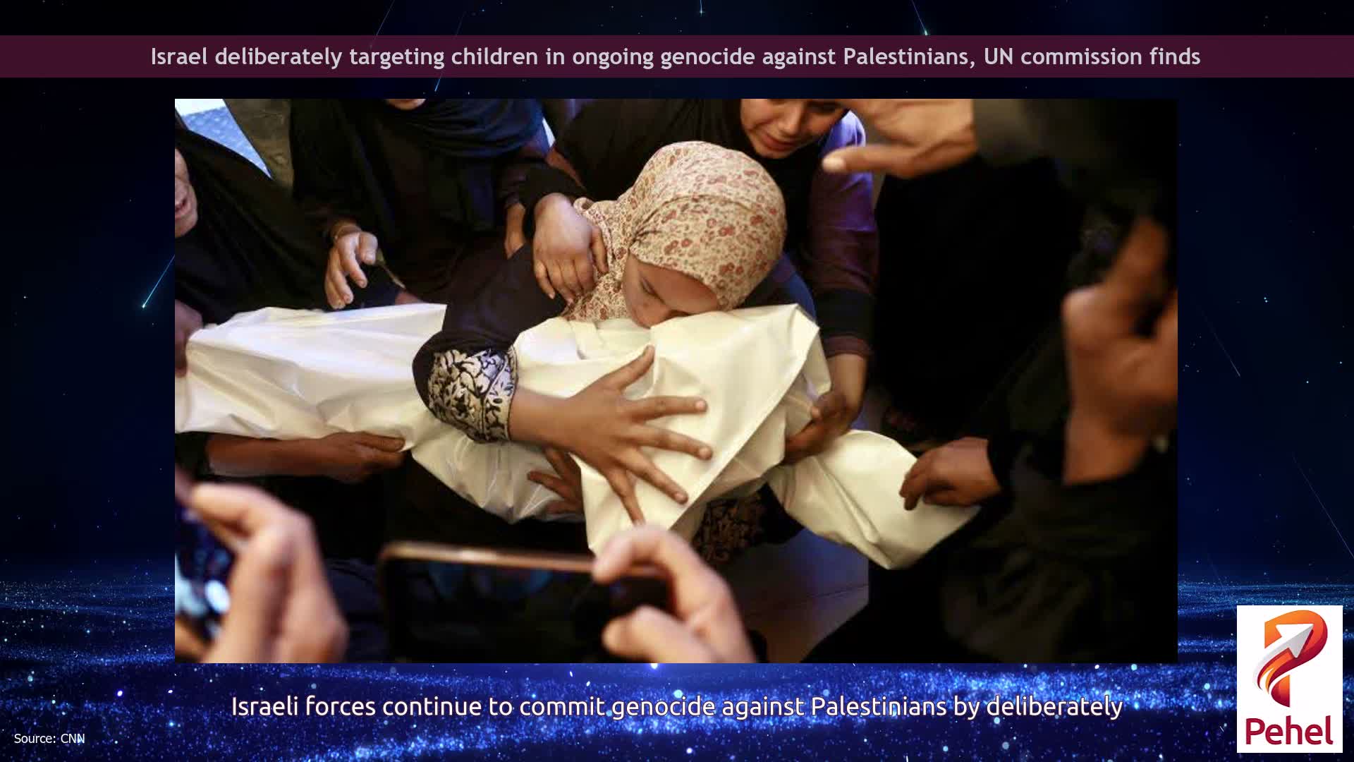 Israel deliberately targeting children in ongoing genocide against Palestinians, UN commission finds
