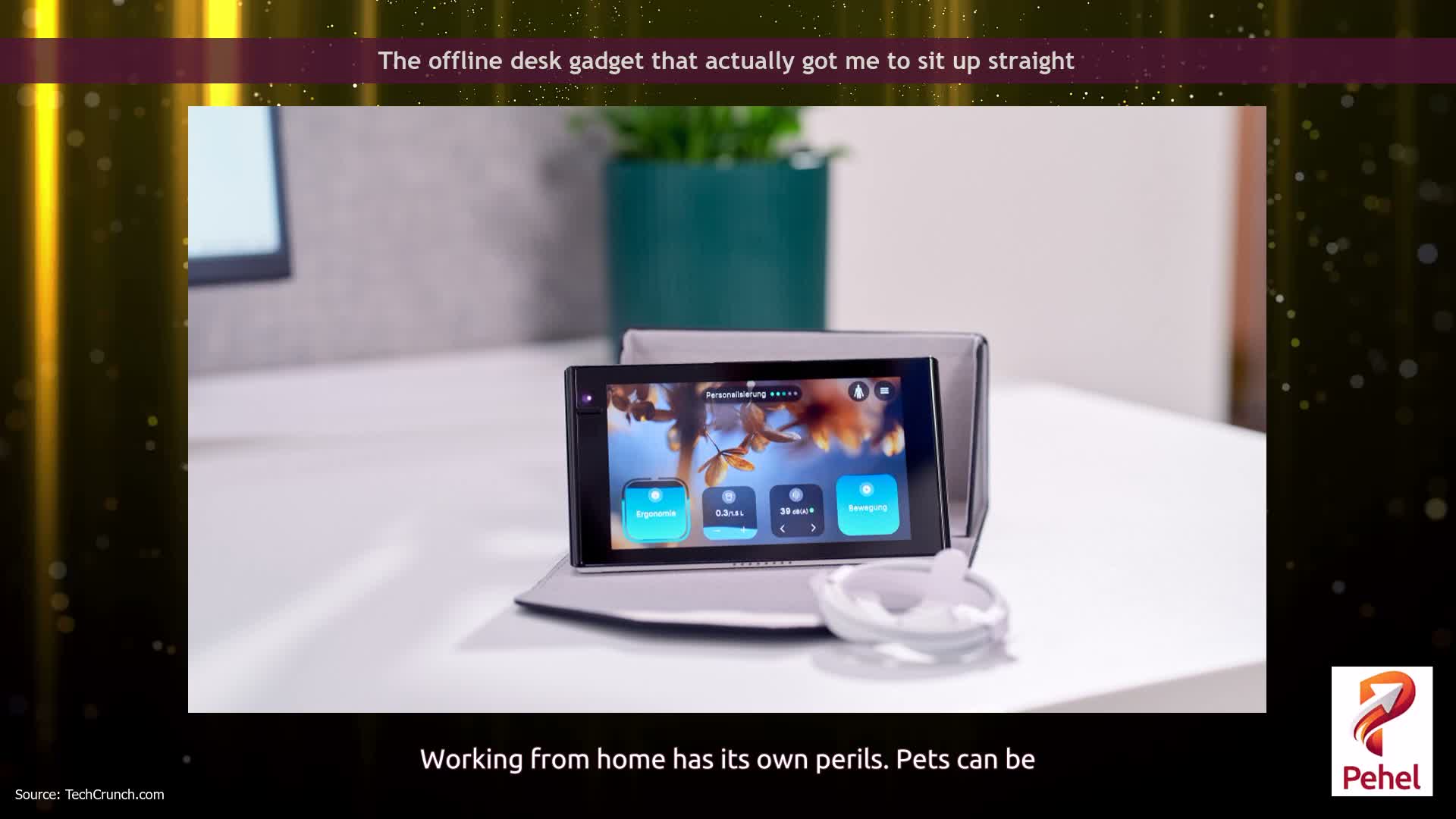 The offline desk gadget that actually got me to sit up straight