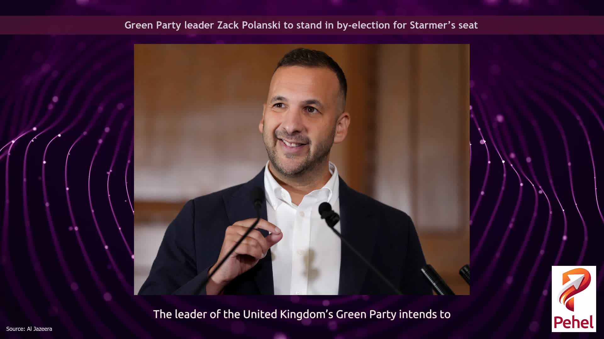 Green Party leader Zack Polanski to stand in by-election for Starmer’s seat