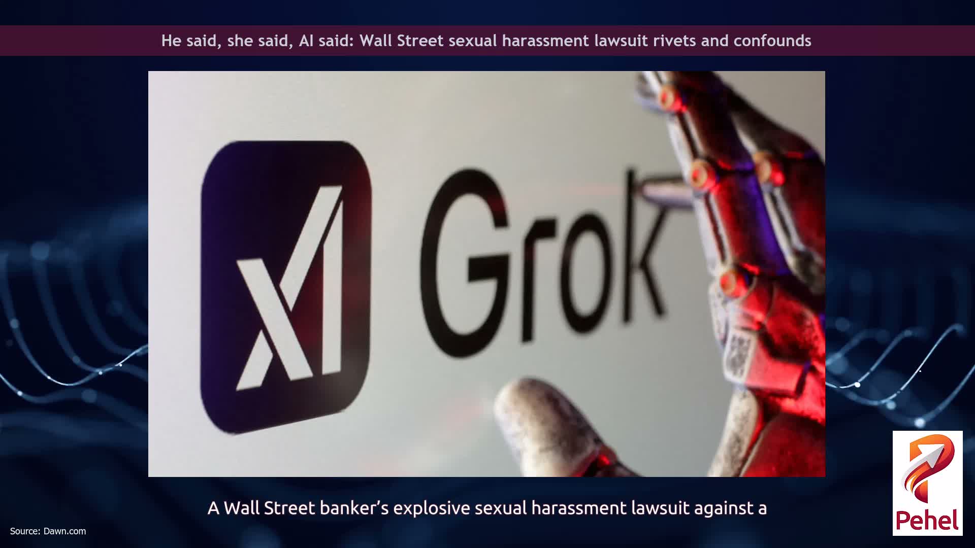 He said, she said, AI said: Wall Street sexual harassment lawsuit rivets and confounds