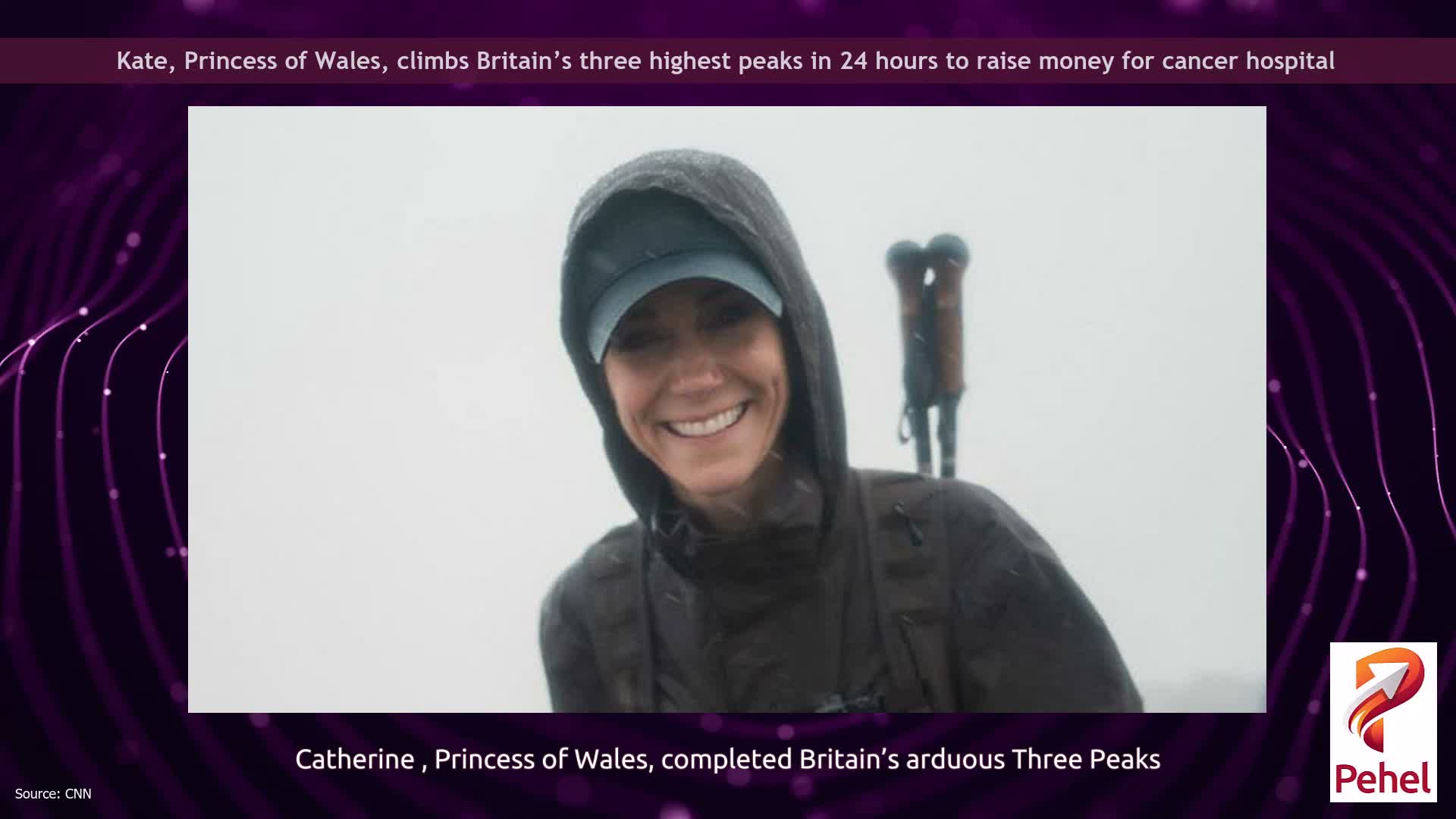 Kate, Princess of Wales, climbs Britain’s three highest peaks in 24 hours to raise money for cancer hospital