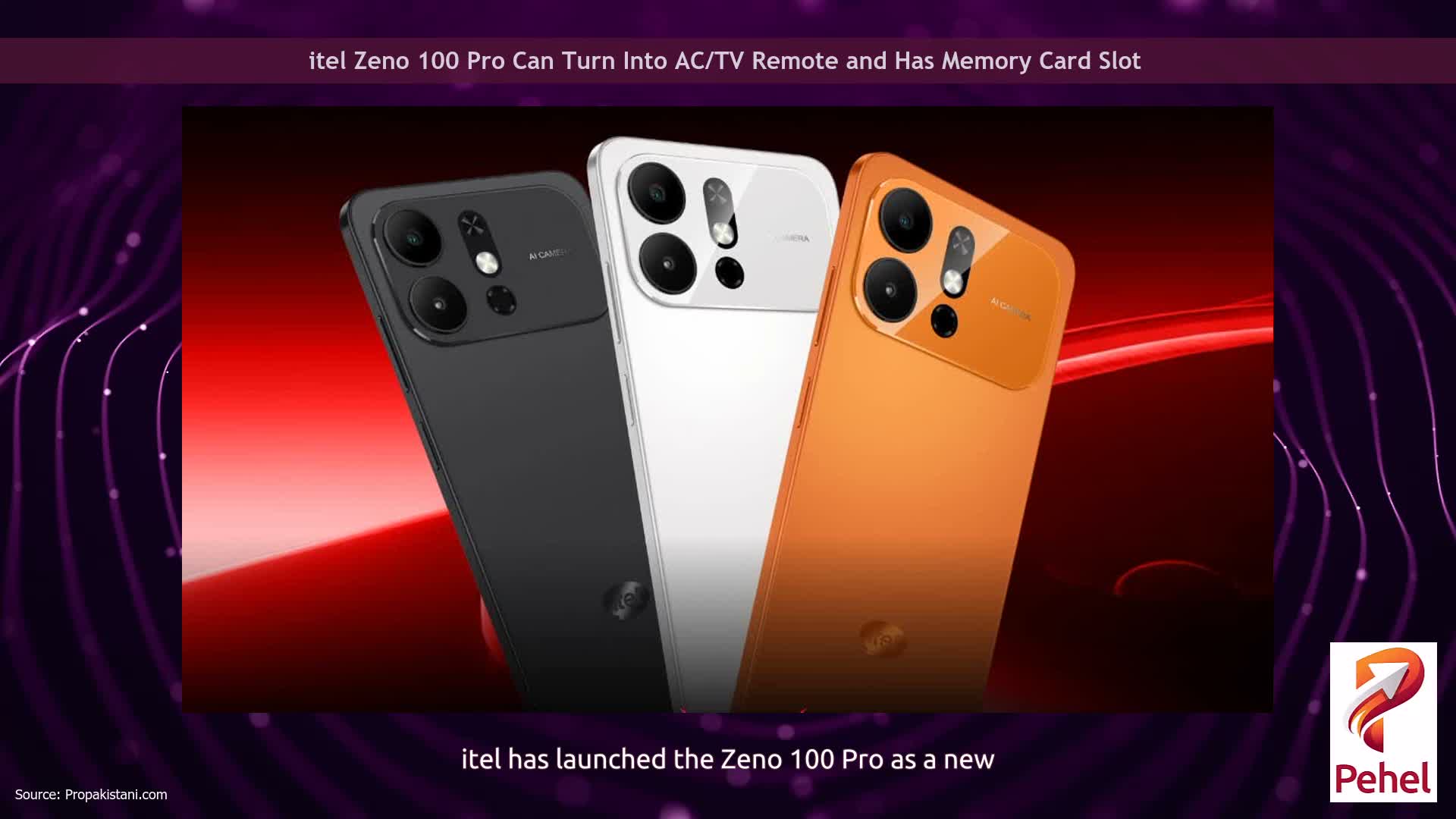 itel Zeno 100 Pro Can Turn Into AC/TV Remote and Has Memory Card Slot