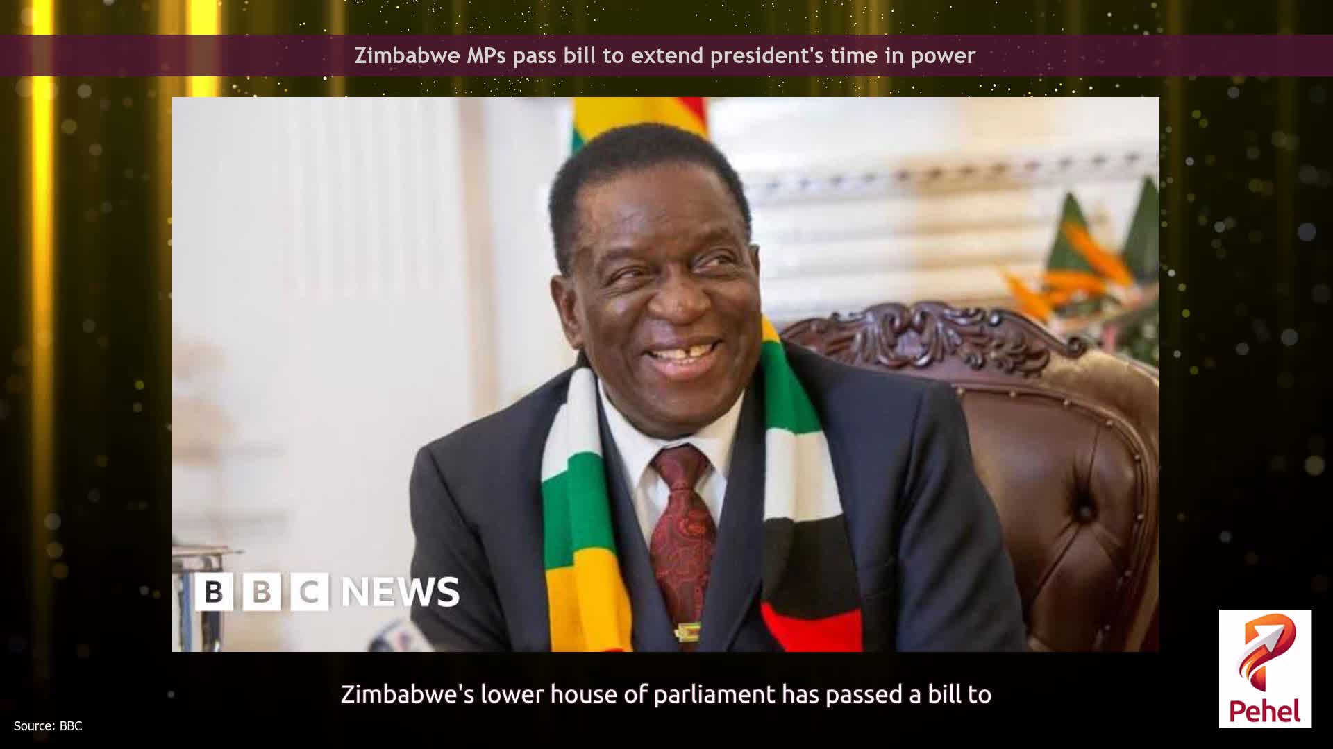 Zimbabwe MPs pass bill to extend president's time in power