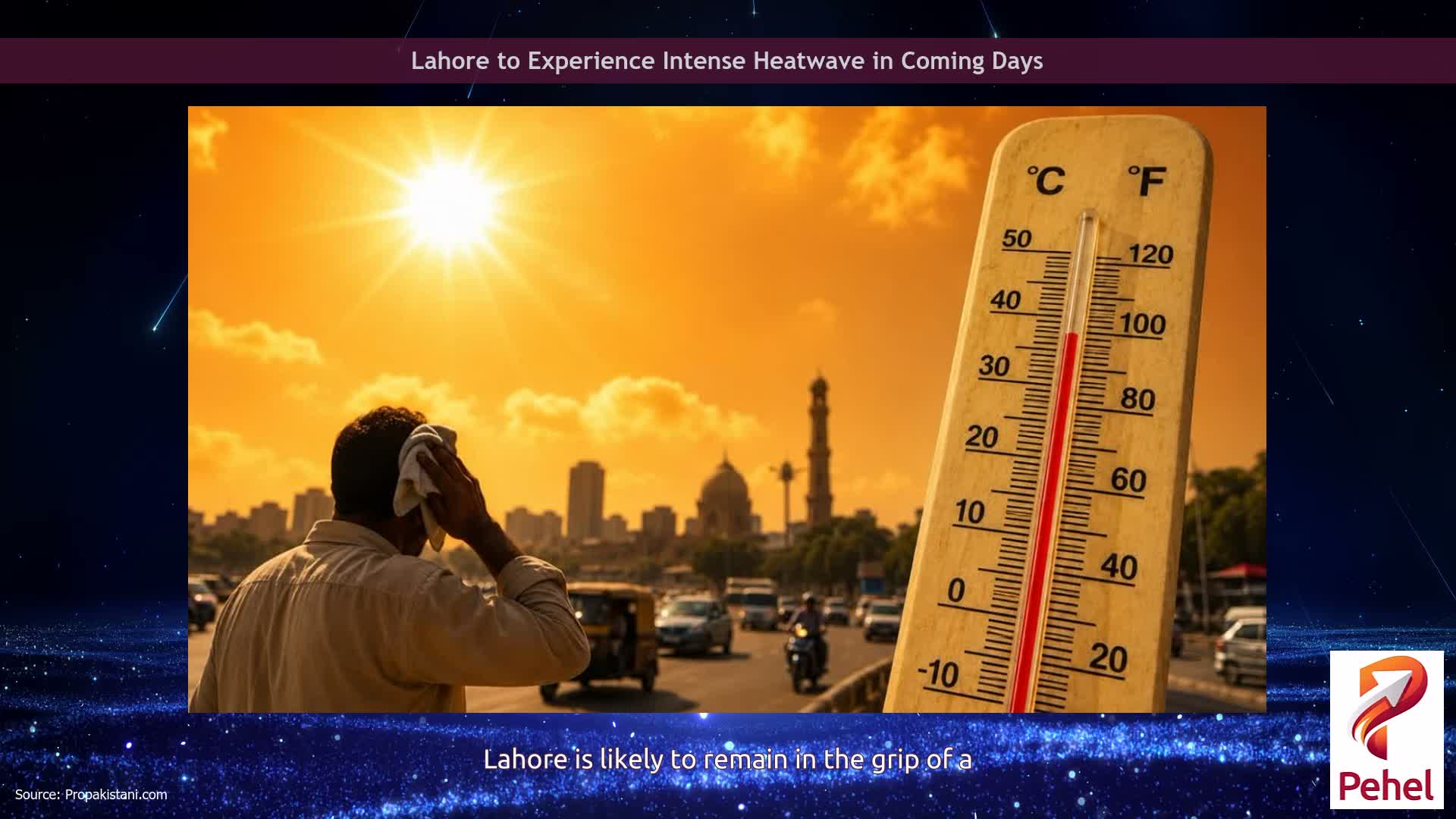 Lahore to Experience Intense Heatwave in Coming Days