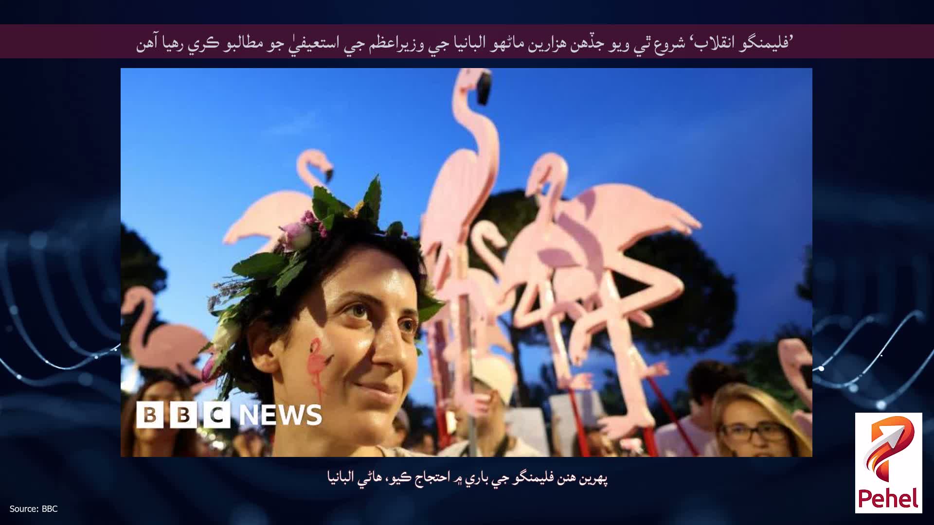 ’فليمنگو انقلاب‘ شروع ٿي ويو جڏهن هزارين ماڻهو البانيا جي وزيراعظم جي استعيفيٰ جو مطالبو ڪري رهيا آهن