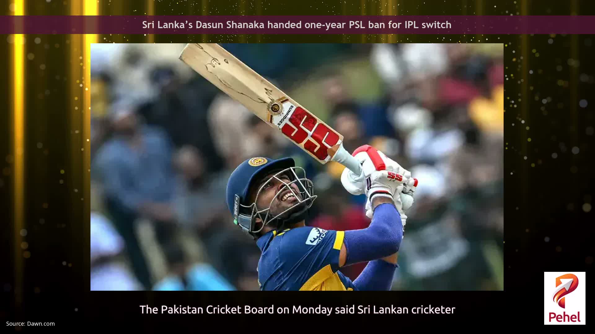 Sri Lanka’s Dasun Shanaka handed one-year PSL ban for IPL switch
