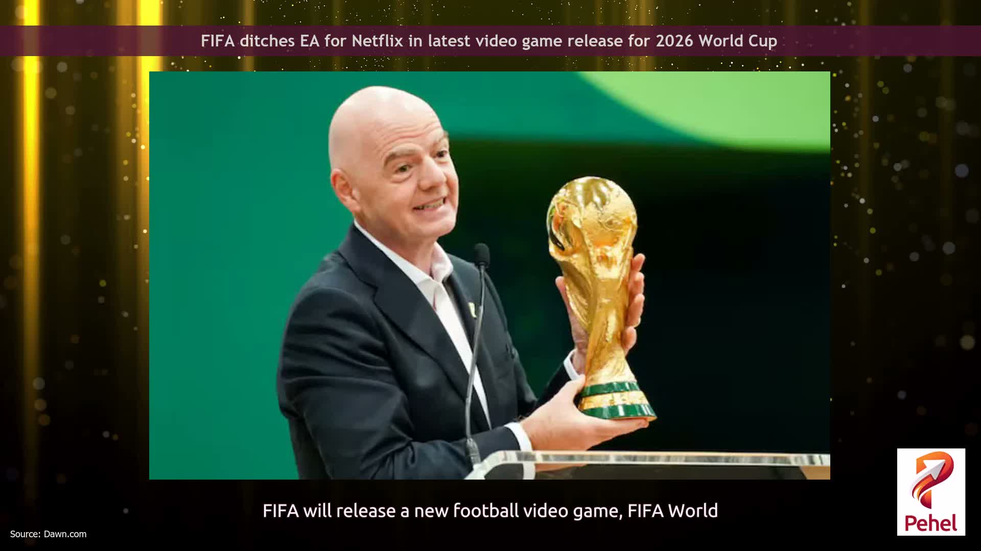 FIFA ditches EA for Netflix in latest video game release for 2026 World Cup