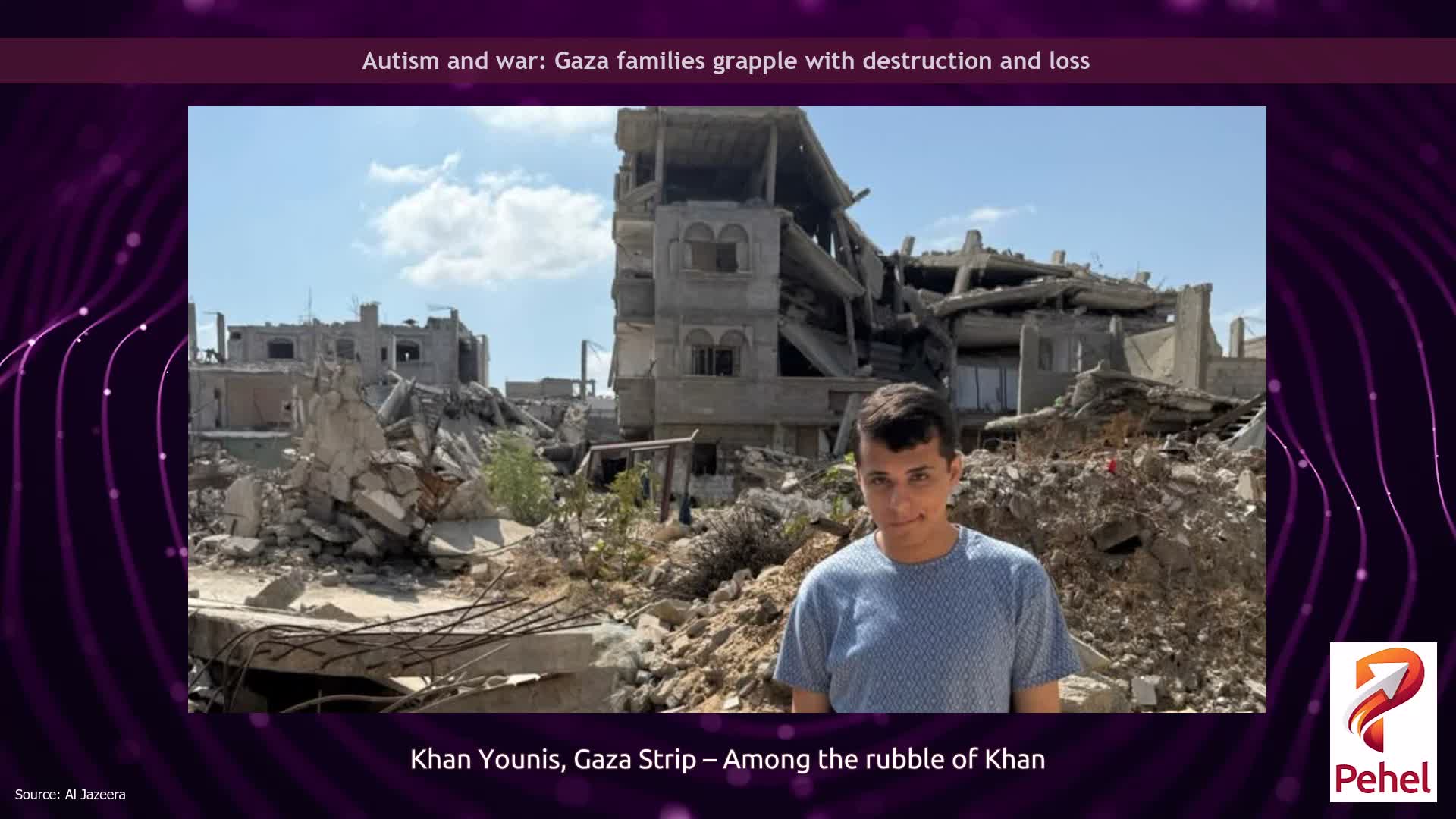 Autism and war: Gaza families grapple with destruction and loss