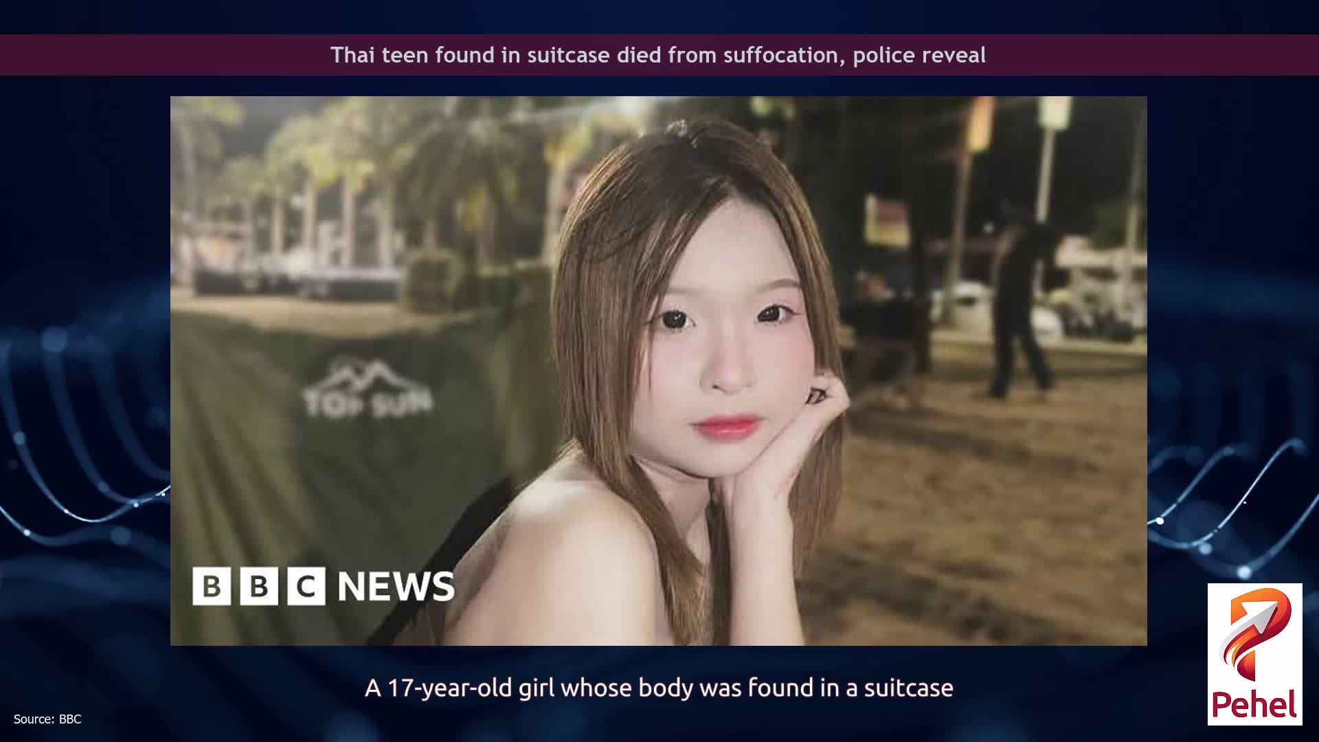 Thai teen found in suitcase died from suffocation, police reveal