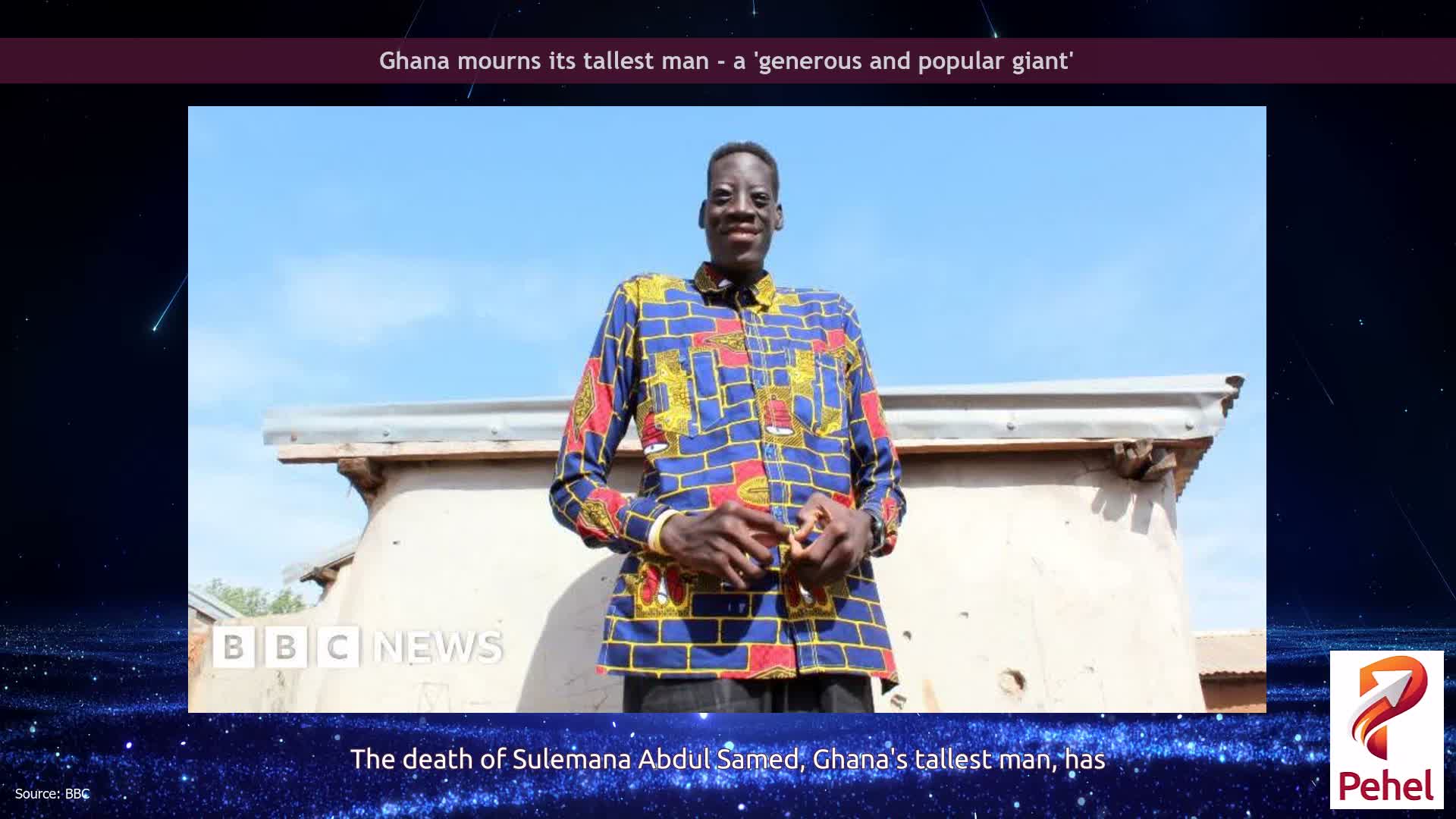 Ghana mourns its tallest man - a 'generous and popular giant'