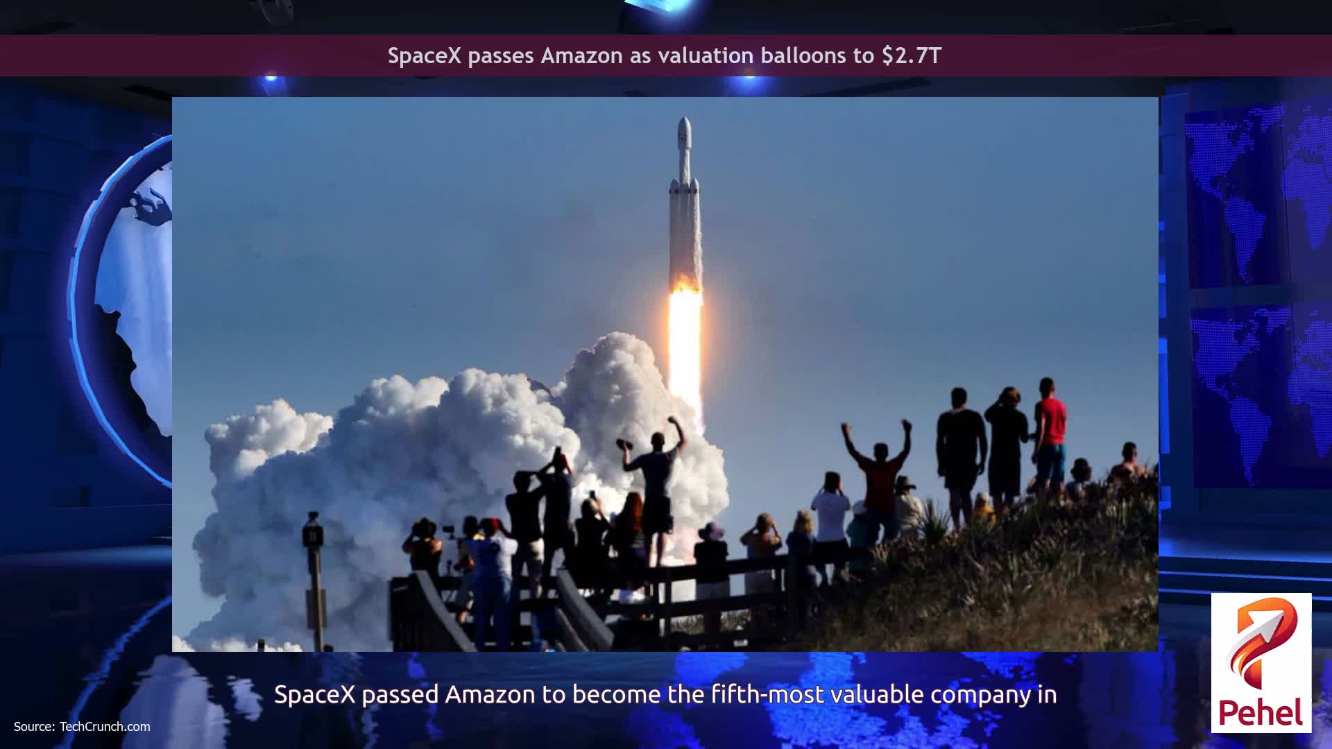 SpaceX passes Amazon as valuation balloons to $2.7T