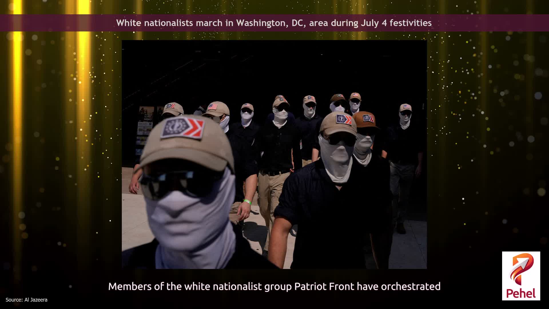 White nationalists march in Washington, DC, area during July 4 festivities