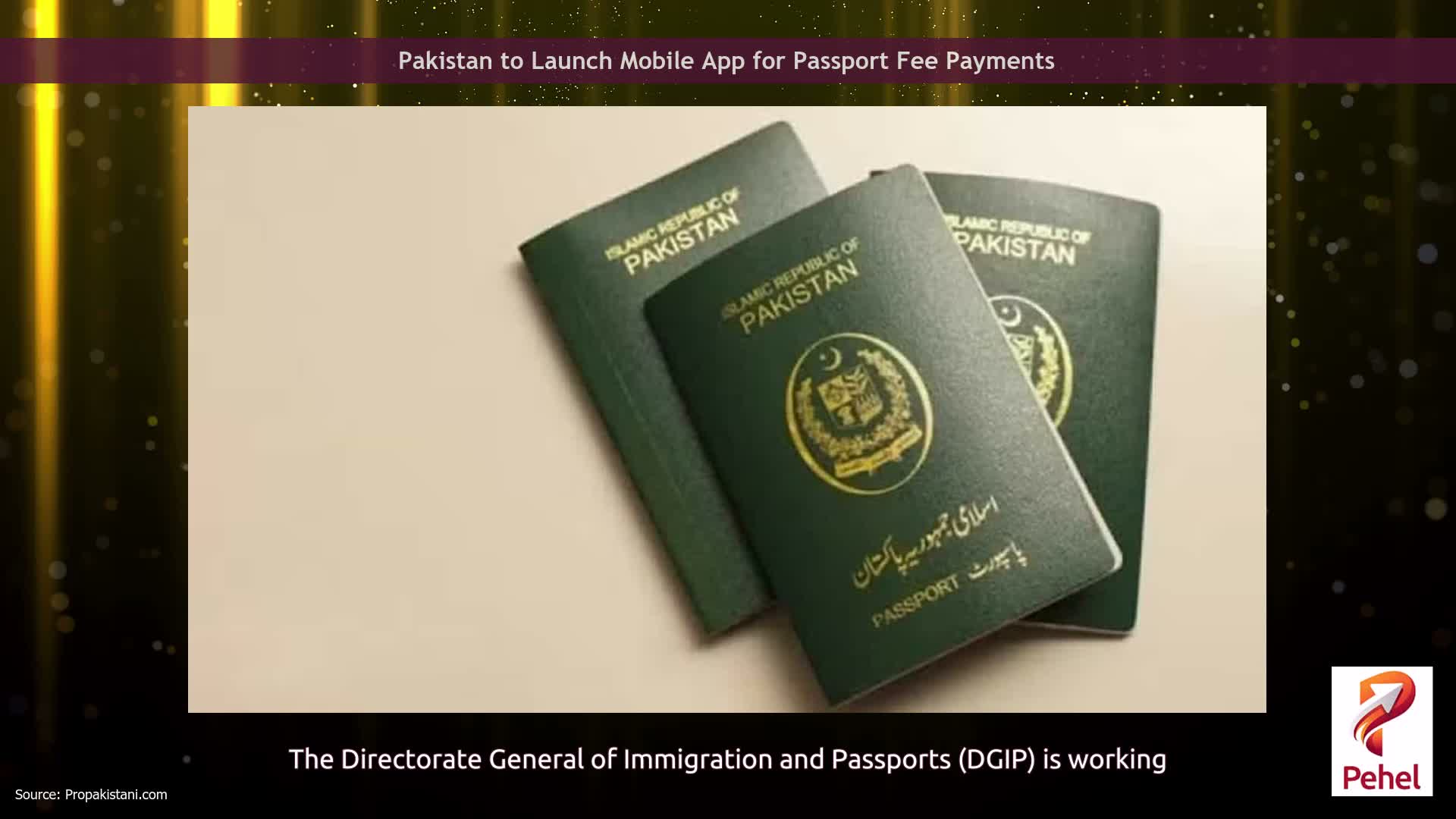 Pakistan to Launch Mobile App for Passport Fee Payments