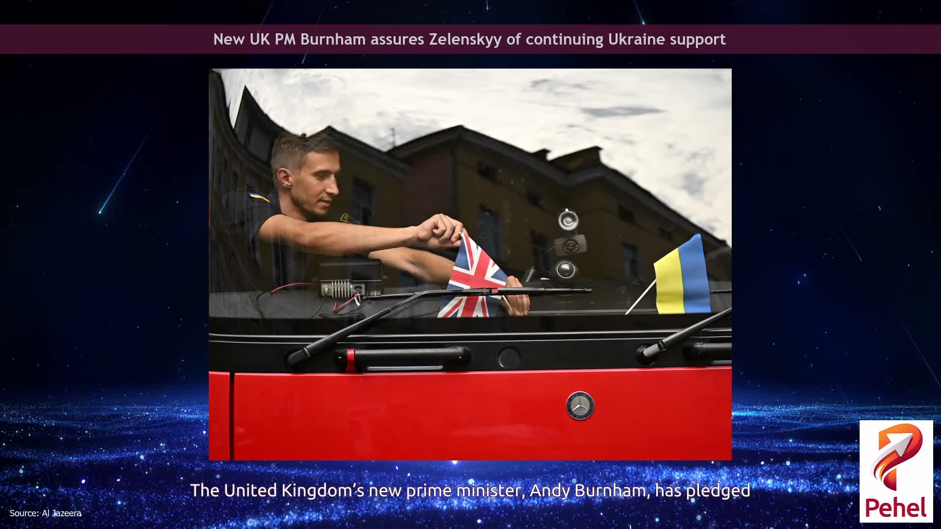 New UK PM Burnham assures Zelenskyy of continuing Ukraine support