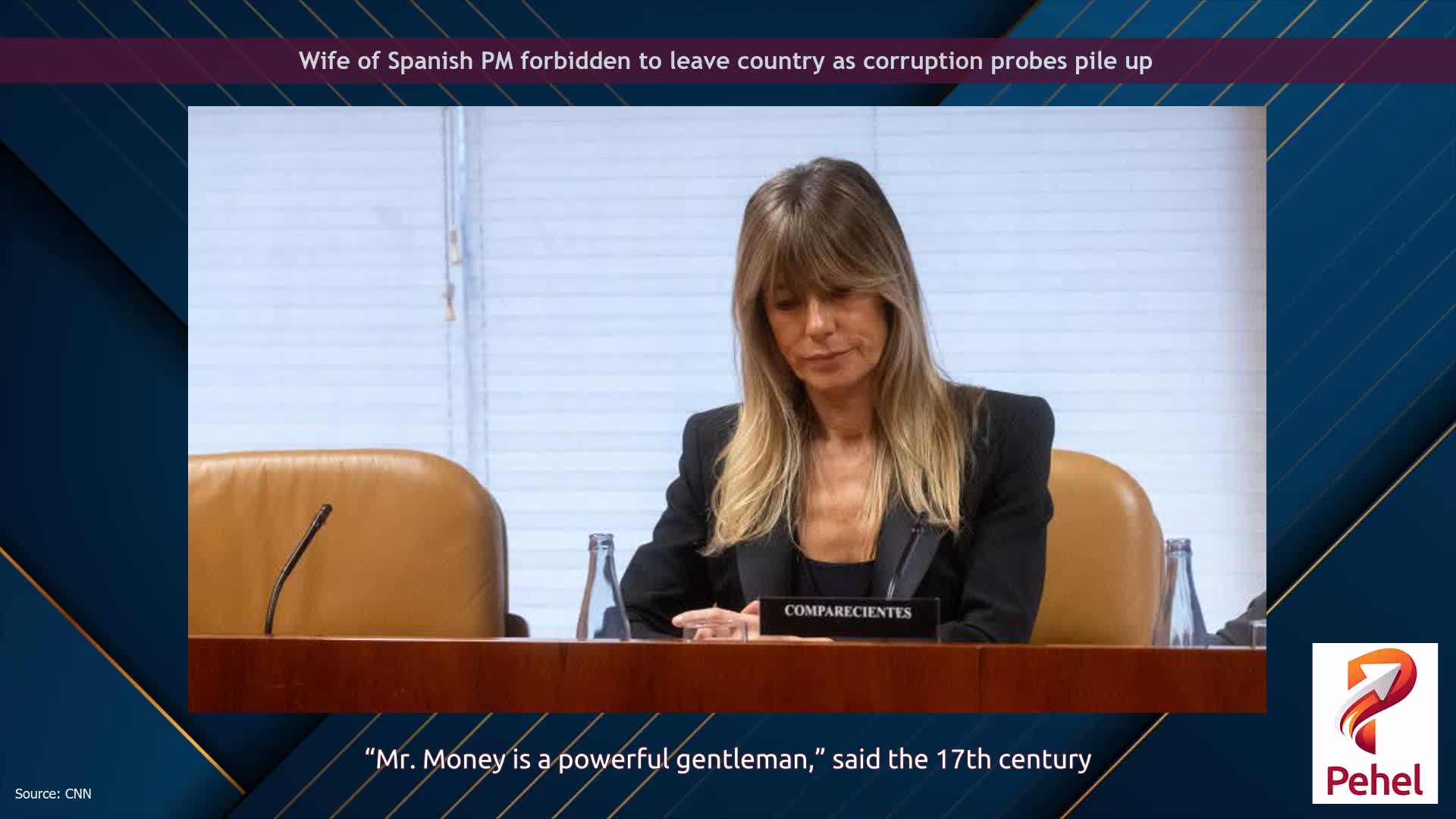 Wife of Spanish PM forbidden to leave country as corruption probes pile up