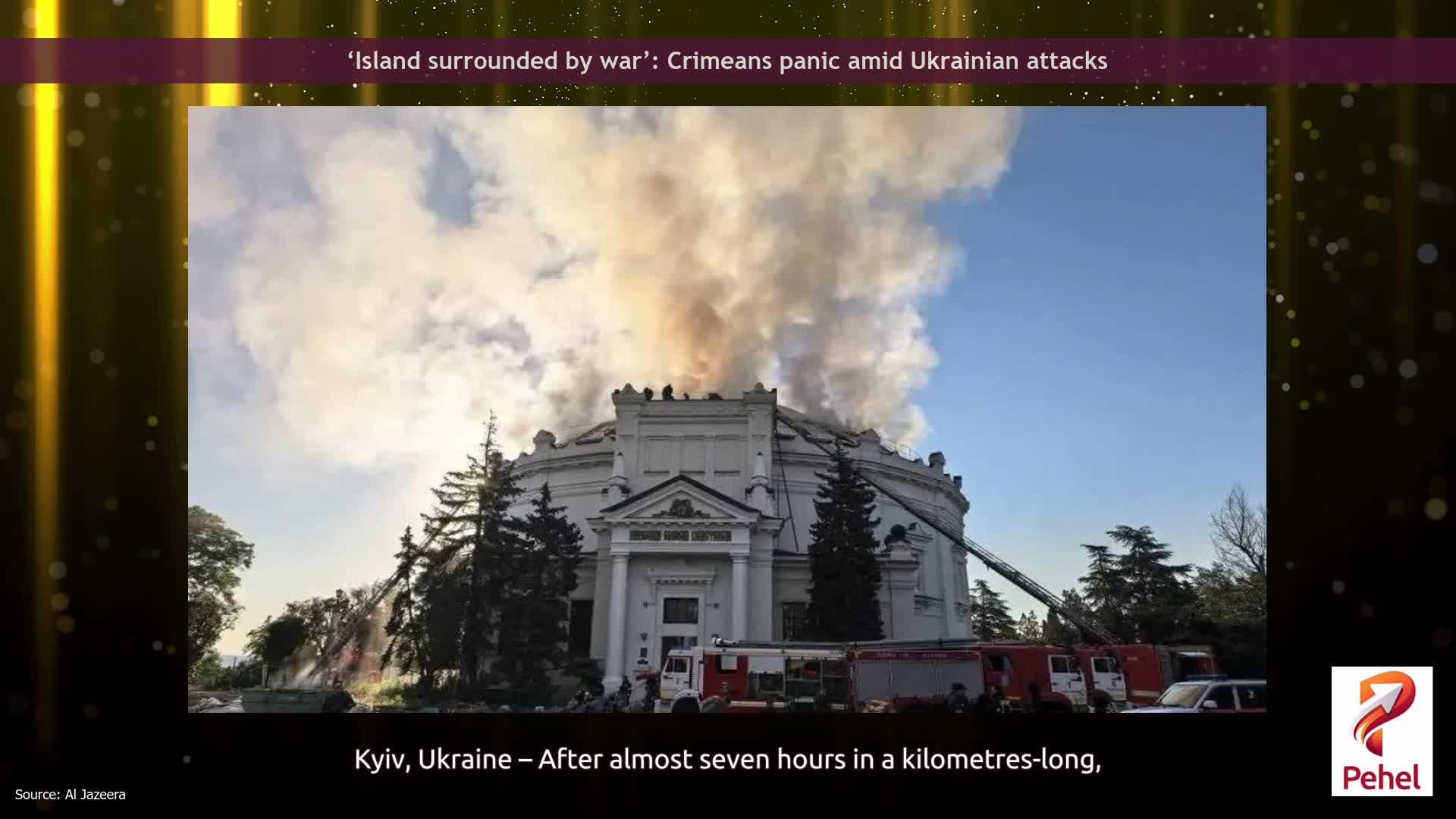‘Island surrounded by war’: Crimeans panic amid Ukrainian attacks