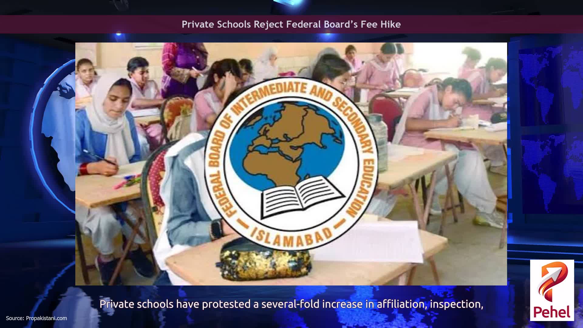 Private Schools Reject Federal Board’s Fee Hike