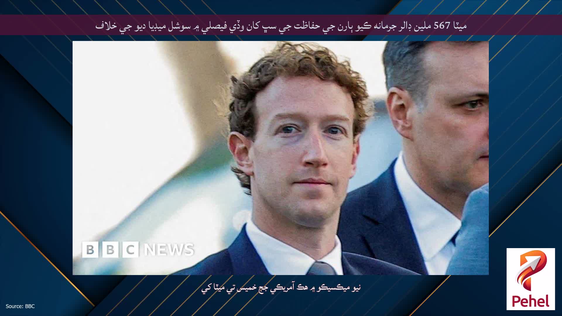 ميٽا 567 ملين ڊالر جرمانه ڪيو ٻارن جي حفاظت جي سڀ کان وڏي فيصلي ۾ سوشل ميڊيا ديو جي خلاف