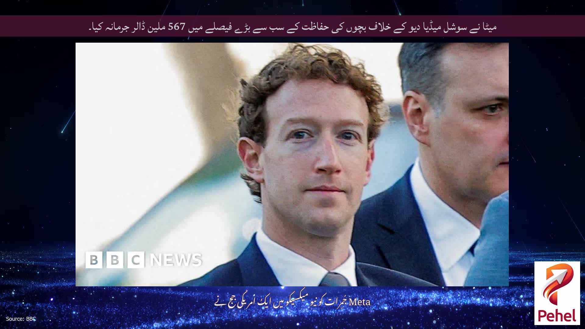میٹا نے سوشل میڈیا دیو کے خلاف بچوں کی حفاظت کے سب سے بڑے فیصلے میں 567 ملین ڈالر جرمانہ کیا۔