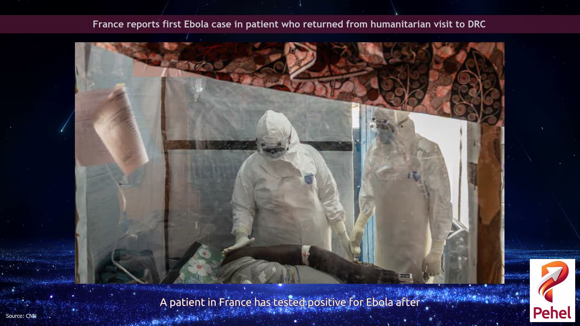 France reports first Ebola case in patient who returned from humanitarian visit to DRC